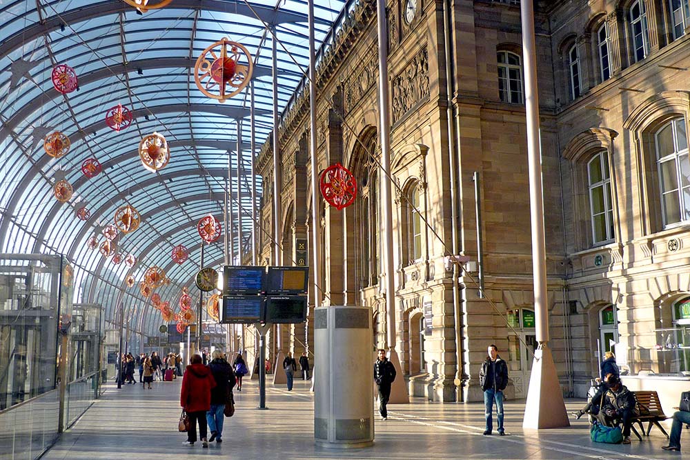 Railway station of Strasbourg © French Moments