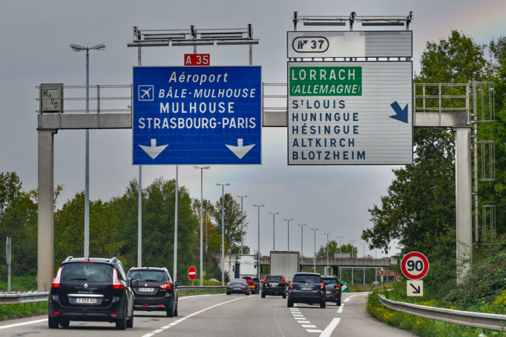 A35 motorway in Alsace © French Moments