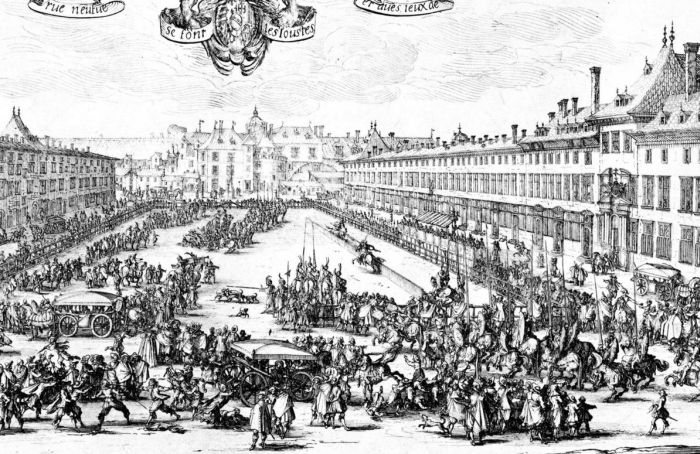 Place de la Carrière by Jacques Callot (16th Century)