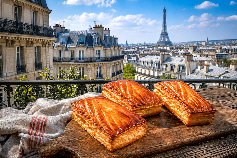 Pâtés lorrains in Paris. Image generated by OpenAI
