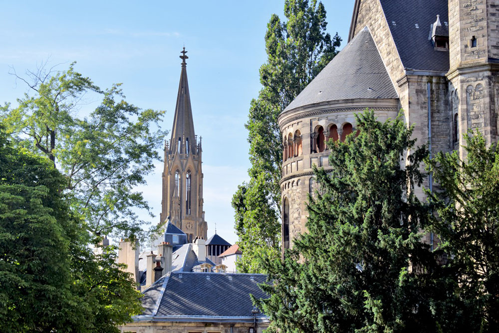 Temple de la Garrison and Temple Neuf, Metz © French Moments