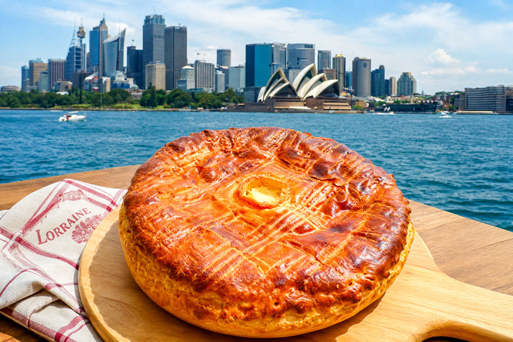 Tourte Lorraine in Sydney