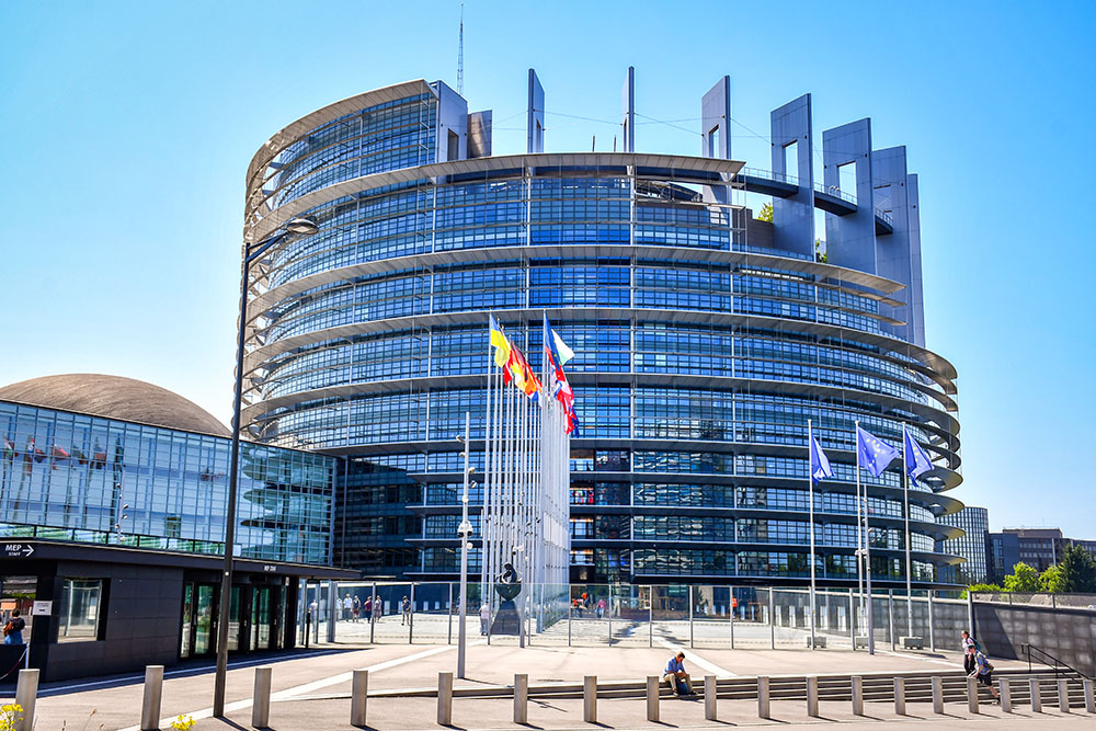 European Parliament of Strasbourg © French Moments